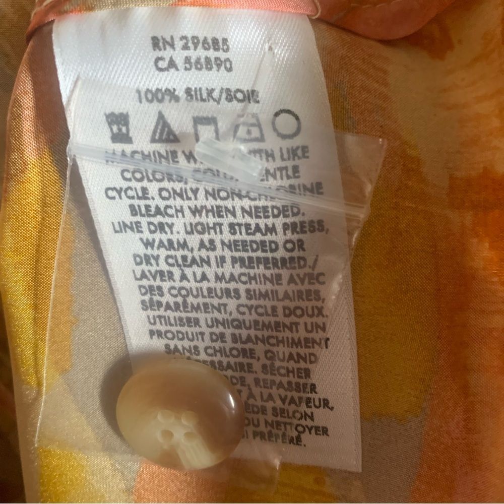 Pendleton Button Down Shacket Watercolor Silk Siz… - image 8